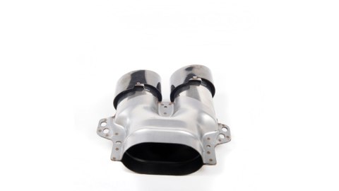 Końcówki tłumika Black MERCEDES C-Class W205 S205 A205 C205 Facelift 2019-2021