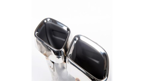 Końcówki tłumika Chrome MERCEDES C-Class W205 S205 A205 C205 Facelift 2019-2021