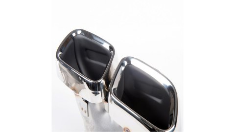 Końcówki tłumika Chrome MERCEDES C-Class W205 S205 A205 C205 Facelift 2019-2021