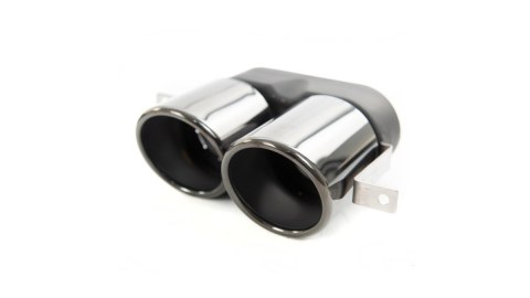 Końcówki tłumika Czarny BMW 3 G20 2018-obecnie