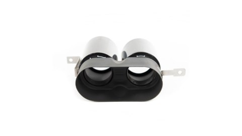 Końcówki tłumika Czarny BMW 3 G20 2018-obecnie