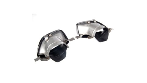 Końcówki tłumika Czarny BMW 3 G20 G21 2018-obecnie