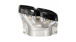 Końcówki tłumika Czarny MERCEDES C-Class W205 S205 A205 C205 GLE C292 S-Class W222 przed liftem 2015-2018