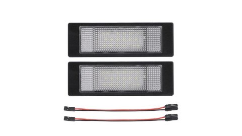 Podświetlenie Tablicy BMW 1 E81 E87 F20 6 E63 E64 LED Chrome