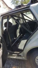 Rollbar skręcana pół klatka VW Golf 5,6 Black