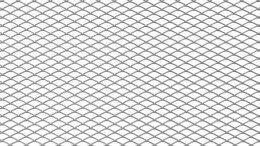 Siatka ALU Diamond Silver 100*33cm 12*6mm