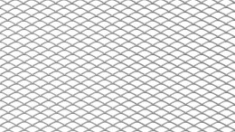 Siatka ALU Diamond Silver 100*33cm 16*8mm