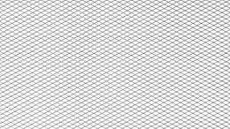 Siatka ALU Diamond Silver 100*33cm 6*3mm