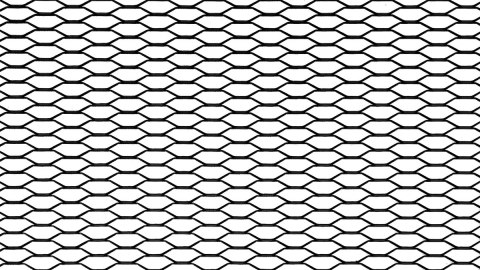 Siatka ALU Honey Comb Black 100*33cm 16*12mm