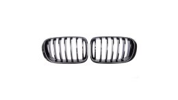 Grill BMW X3 F25 X4 F26 pojedyncze żeberka Gloss Black