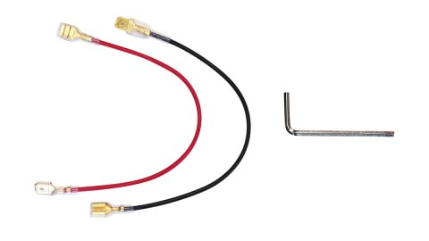 Kierownica SLIDE 350mm offset:90mm Zamsz Red