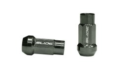 Nakrętki SLIDE JDM Stal M12x1,5 46mm Tytanowe