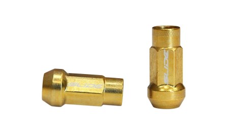 Nakrętki SLIDE JDM Stal M12x1,5 46mm Złote