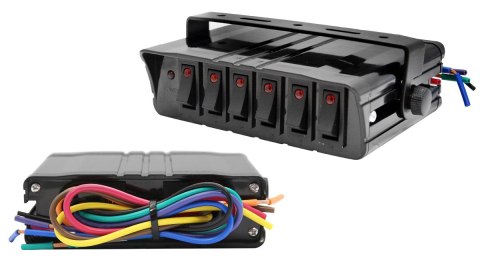 Zestaw przełączników 6 obwodów