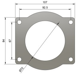 Adapter Filtra Powietrza Subaru Impreza GT GC GF