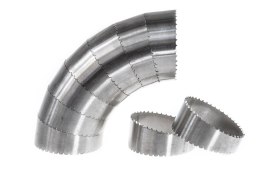 Kolanko Pie Cut 57mm gr.1,5mm