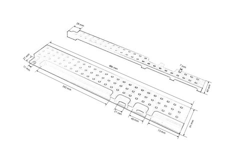 Mocowanie fotela BMW E30 E36 E46 Platforma FIA Aluminiowe