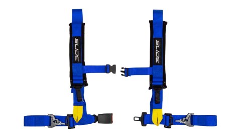 Pasy sportowe Slide V2 Ciemno Niebieskie 4P 2" E4