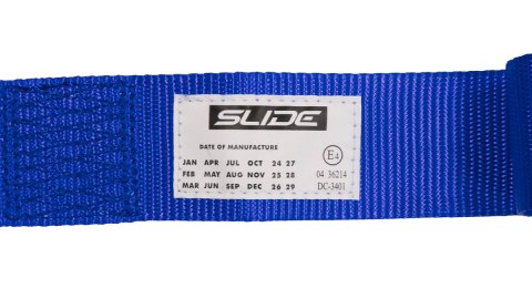 Pasy sportowe Slide V2 Ciemno Niebieskie 4P 2" E4