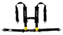Pasy sportowe Slide V2 Czarne 4P 2" E4
