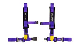 Pasy sportowe Slide V2 Fioletowe 4P 2