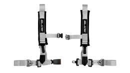 Pasy sportowe Slide V2 Srebrne 4P 2