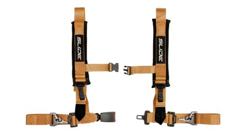 Pasy sportowe Slide V2 Złote 4P 2" E4