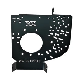 Podstawa Płyta do zamocowania hamulca ręcznego otworowana do tunelu BMW E36 Black