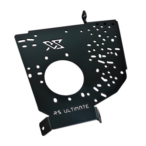 Podstawa Płyta do zamocowania hamulca ręcznego otworowana do tunelu BMW E36 Black