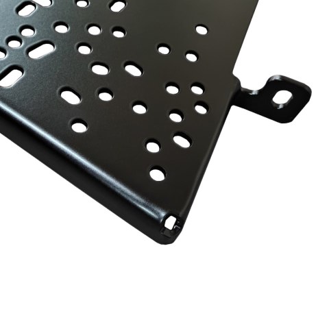 Podstawa Płyta do zamocowania hamulca ręcznego otworowana do tunelu BMW E36 Black