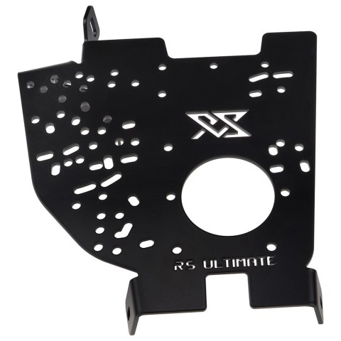 Podstawa Płyta do zamocowania hamulca ręcznego otworowana do tunelu BMW E46 ENG Black