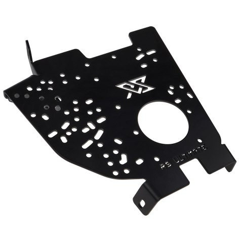 Podstawa Płyta do zamocowania hamulca ręcznego otworowana do tunelu BMW E46 ENG Black