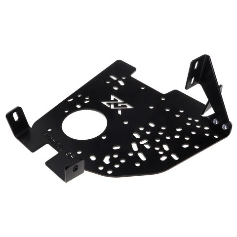 Podstawa Płyta do zamocowania hamulca ręcznego otworowana do tunelu BMW E46 ENG Black