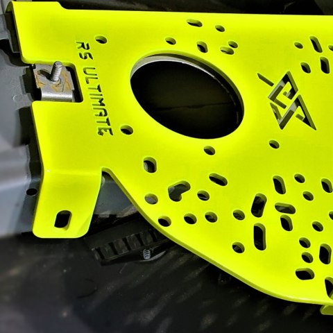 Podstawa Płyta do zamocowania hamulca ręcznego otworowana do tunelu BMW E46 Fluo