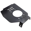 Podstawa Płyta do zamocowania hamulca ręcznego z lewej strony do tunelu BMW E36 Black