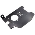 Podstawa Płyta do zamocowania hamulca ręcznego z lewej strony do tunelu BMW E46 Black