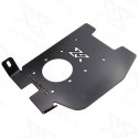 Podstawa Płyta do zamocowania hamulca ręcznego z lewej strony do tunelu BMW E46 Black
