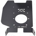 Podstawa Płyta do zamocowania hamulca ręcznego z lewej strony do tunelu BMW E46 Black