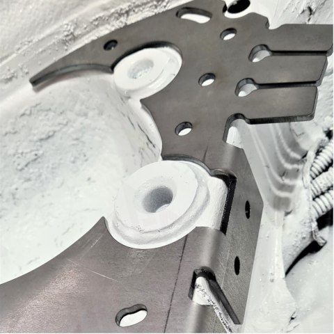 Wzmocnienie BMW 3 E36 Mocowania tylnych wahaczy