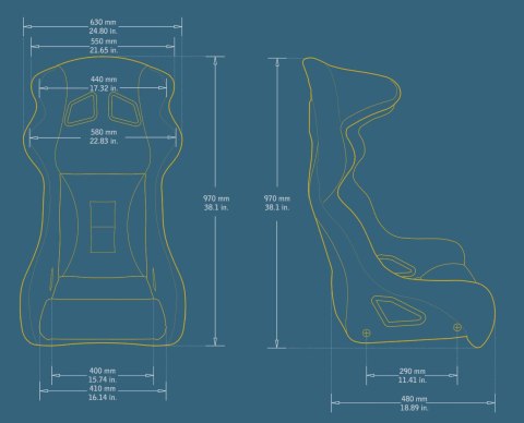 Fotel Sportowy Bimarco Racer Czarny