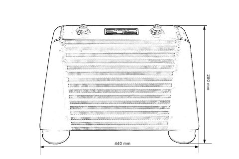 Intercooler TurboWorks 280x280x76 jednostronny