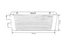 Intercooler TurboWorks 600x300x100 jednostronny Czarny