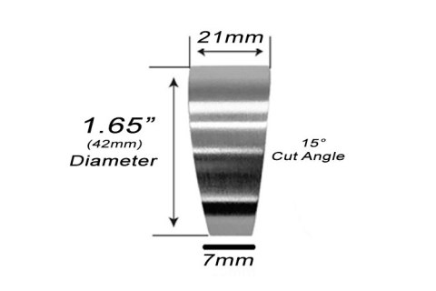 Kolanko Pie Cut 42mm gr.3mm