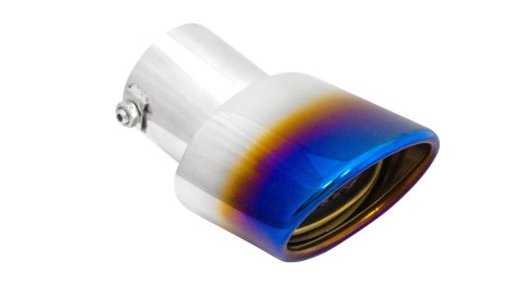 Końcówka tłumika 105x70mm wejście 63mm Burn