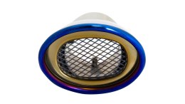 Końcówka tłumika 105x70mm wejście 63mm Burn