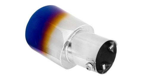 Końcówka tłumika 105x70mm wejście 63mm Burn