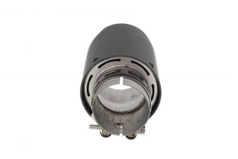 Końcówka tłumika 89mm wejście 63mm Carbon Matt