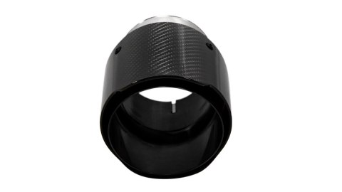 Końcówka tłumika 89mm wejście 70mm Carbon Gloss