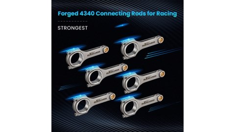 Kute korbowody Audi VW Golf R32 Audi A3 3.2L VR6 24v bore 84mm Maxpeedingrods