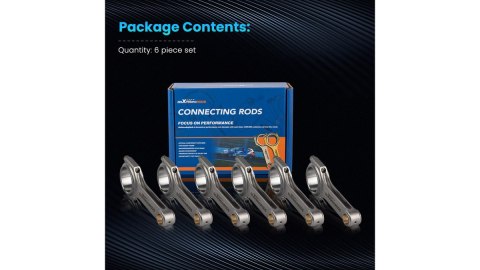 Kute korbowody Nissan Skyline RB25DET RB26DETT RB26 GTS GTR 119.5mm Maxpeedingrods